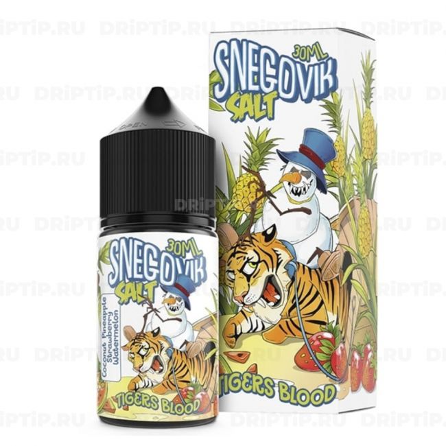 Жидкость Snegovik Salt - Tigers Blood 
