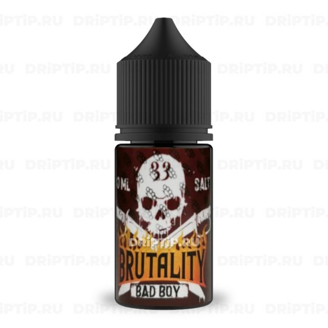 Жидкость Brutality Salt - Bad Boy Жидкость Brutality Salt - Bad Boy