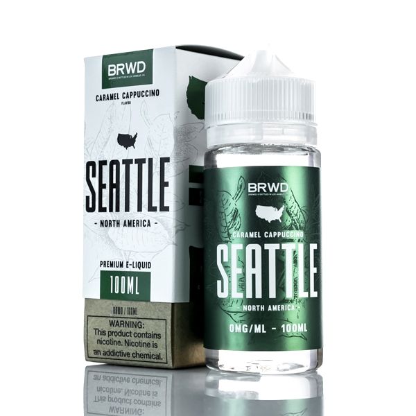 BRWD Seattle Caramel Cappuccino 3mg 100ml BRWD Seattle Caramel Cappuccino 3mg 100ml