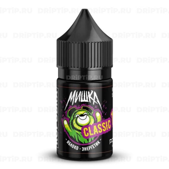 Жидкость Мишка Classic - Яблоко Энергетик Жидкость Мишка Classic - Яблоко Энергетик