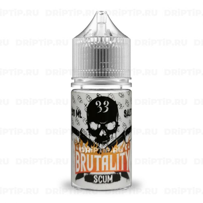 Жидкость Brutality Salt - Scum 