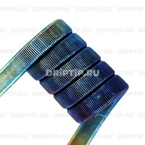 Triple Fused 3*0,4K+0,1 NiCr, 3 мм, 5 витков, 0.13-0.15 ом Плата Triple Fused 3*0,4K+0,1 NiCr, 3 мм, 5 витков, 0.13-0.15 ом Плата