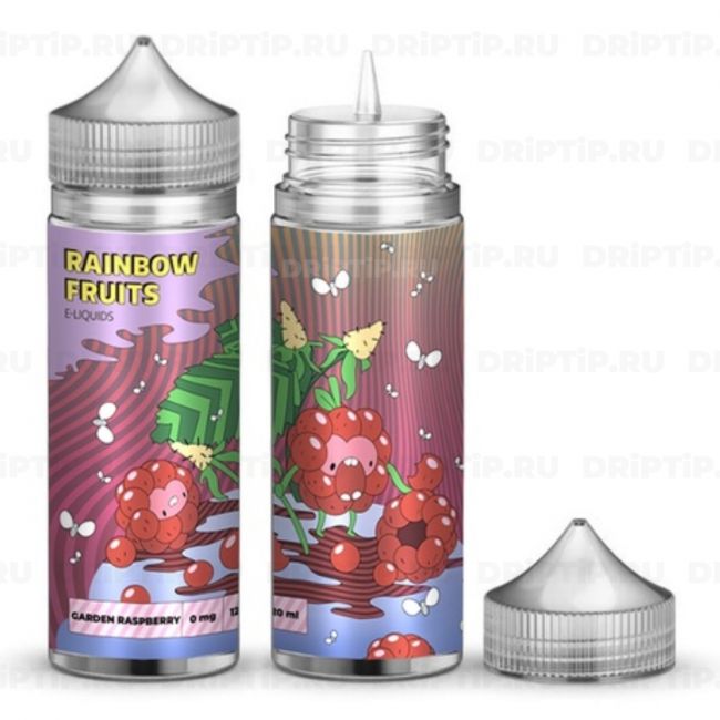 Жидкость Rainbow Fruits - Garden Raspberry 