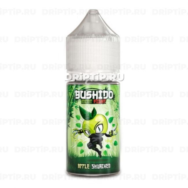 Жидкость Bushido Mint Fight Salt - Apple Shuriken 