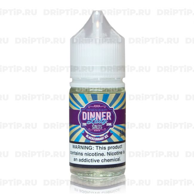 Dinner Lady Salt - Blackcurrant Ice Dinner Lady Salt - Blackcurrant Ice