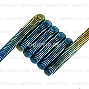 Fused 2*03, 2,5мм, 5 витков, 0.4 ом MTL Fused 2*03, 2,5мм, 5 витков, 0.4 ом MTL