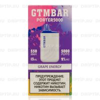 GTM BAR Porter 5000 - Grape Energy
