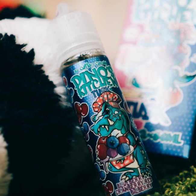 Dino's Kitchen - Blueberry Cranberry Red Bilberry + никобустер Dino's Kitchen - Blueberry Cranberry Red Bilberry + никобустер