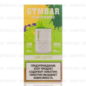GTM BAR Porter 5000 - Lime Cactus