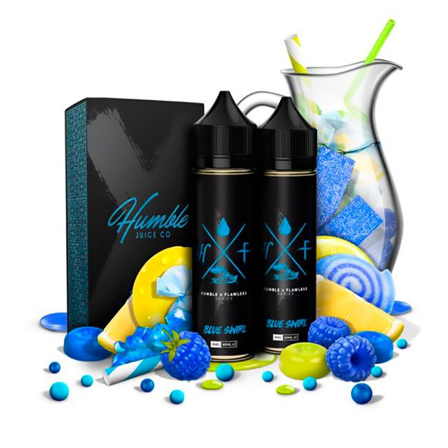 Humble X Flawless Blue Swirl 3mg 60ml Humble X Flawless Blue Swirl 3mg 60ml