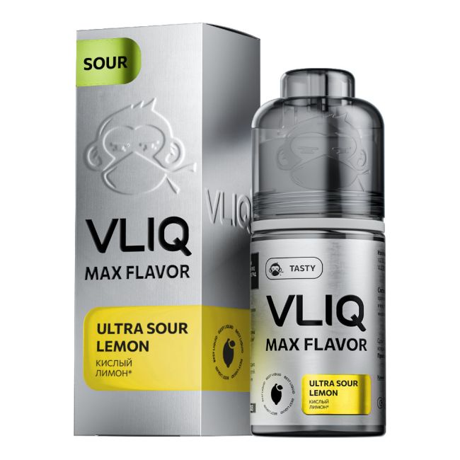 Жидкость Max Flavor Sour Salt - Кислый Лимон Жидкость Max Flavor Sour Salt - Кислый Лимон