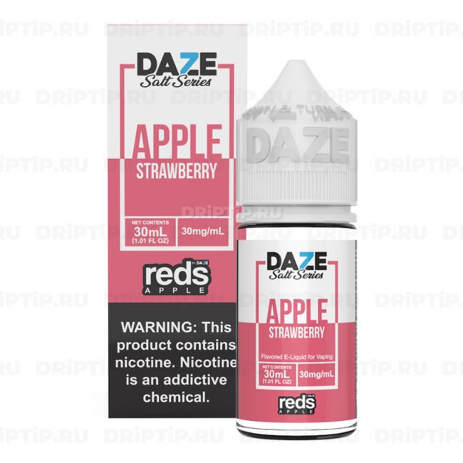 7 Daze Reds Salt - Apple Strawberry