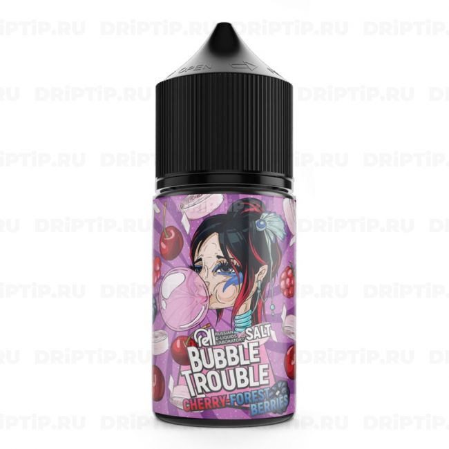 Жидкость Bubble Trouble Salt - Cherry Forest Berries Жидкость Bubble Trouble Salt - Cherry Forest Berries