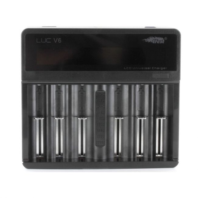 Зарядное устройство Efest LUC V6 LCD Зарядное устройство Efest LUC V6 LCD