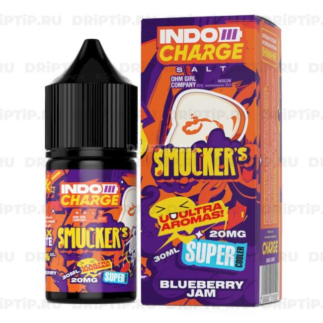 Жидкость Indo Charge Salt - Smuckers Жидкость Indo Charge Salt - Smuckers