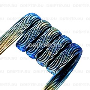 Alien 3*0,4SS+0,15NiCr, 3 мм, 5 витков, 0.07 ом Мех Alien 3*0,4SS+0,15NiCr, 3 мм, 5 витков, 0.07 ом Мех